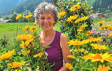 Gärten in den Alpen