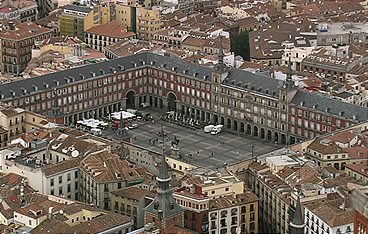 Im Flug über Nordspanien