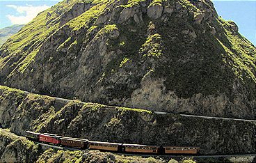 Mit dem Zug durch Ecuador