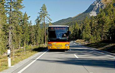 Traumrouten der Schweiz II: Mit dem Postauto über den Julierpass