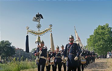 Habsburg gegen Hohenzollern