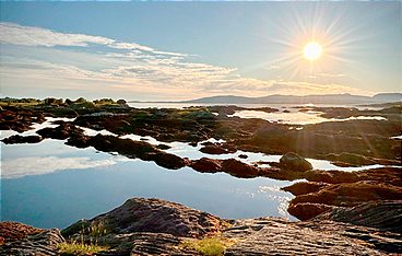 Mit dem Zug entlang der Fjordküste Norwegens