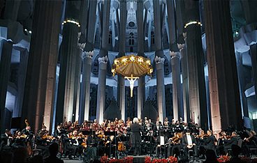 Mozarts Requiem in der Sagrada Família