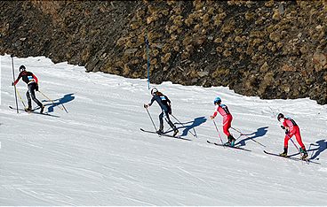 Skibergsteigen: Weltcup in Courchevel
