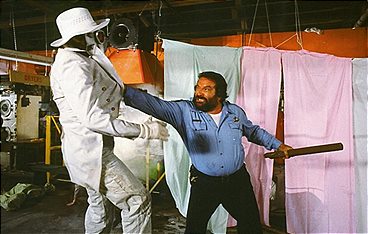 Buddy haut den Lukas