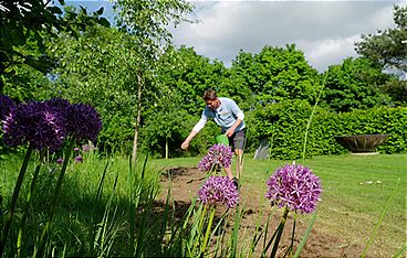 Rasch durch den Garten