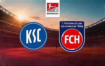 2. Bundesliga Live - Topspiel: Karlsruher SC - 1. FC Heidenheim 1846