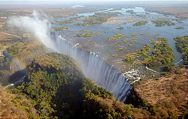 Afrika von oben (1) - Die Kraft des Wassers