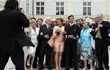 Seine Mutter und ich