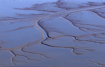 Die Nordsee von oben