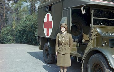 Die Queen im Krieg
