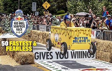 Red Bull Seifenkistenrennen: 50 geniale Designs