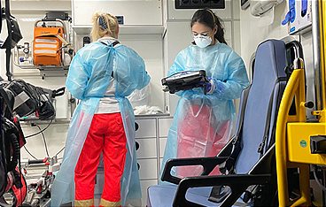 Nachtschicht: Einsatz für die Lebensretter