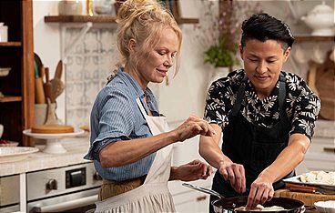 Pamela Anderson: Mit Liebe gekocht