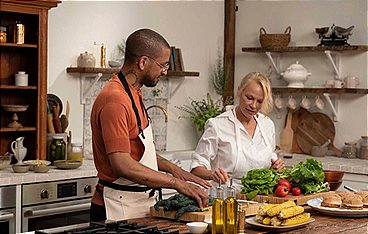 Pamela Anderson: Mit Liebe gekocht